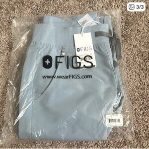 Figs Kids Sky Blue Pants